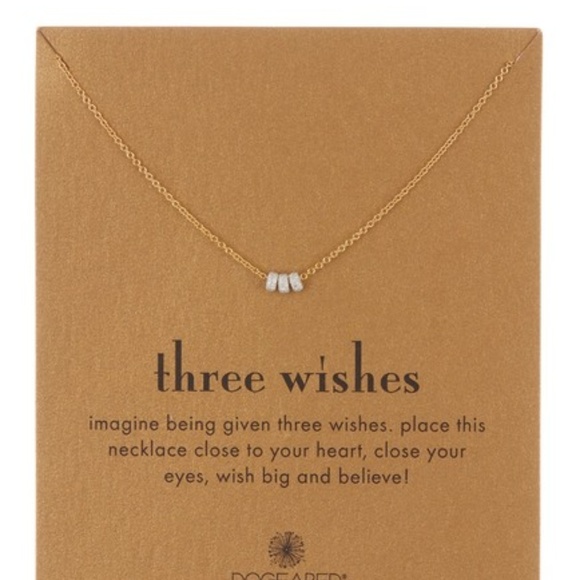 Dogeared Jewelry - Dogeared Three Wishes Triple Beaded Necklace